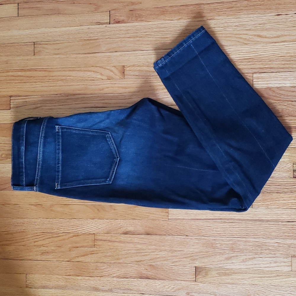 Banana Republic Premium Denim, High-Rise Slim 30L, Dark wash